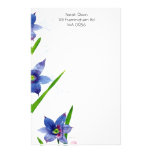 Stationnaire floral papier à lettre