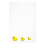 Stationnaire mignon en caoutchouc motifs pour papier à lettre