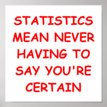 statistiques posters