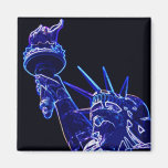 Statue d'art de bruit de liberté aimants
