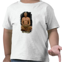 Statue de acroupissement de scribe t-shirt