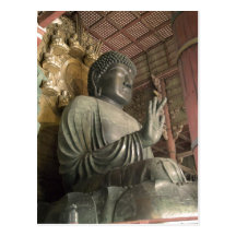 Statue de Bouddha Todaiji Nara Japon. Ceci s'appli Cartes Postales