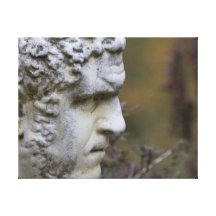 Statue de jardin d'homme toiles tendues