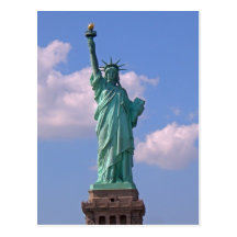 Statue de la liberté 003 carte postale