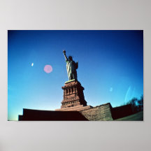 Statue de la liberté affiche