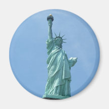 Statue de la liberté - aimant de plan rapproché