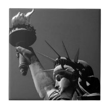 Statue de la liberté carreau en céramique