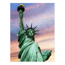 statue de la liberté New York Carte Postale