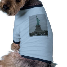 Statue de la liberté vêtements pour animaux domestiques