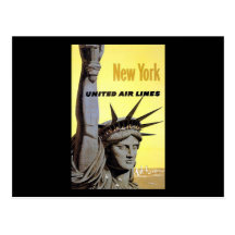 Statue de New York de la liberté Carte Postale
