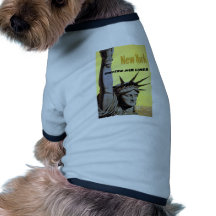Statue de New York de la liberté Vêtements Pour Chien