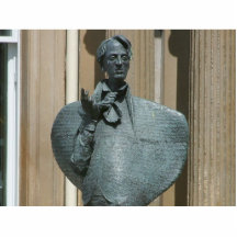 Statue de Yeats dans Sligo Photo En Relief