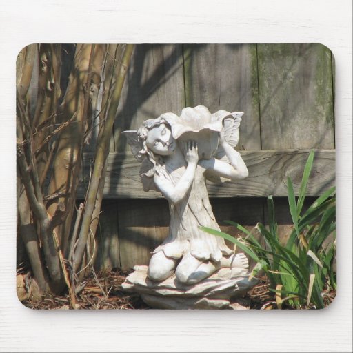 Statue patinée tapis de souris