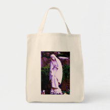 Statue pourpre de Vierge Marie Sac Fourre-tout