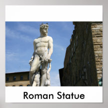 Statue romaine affiches