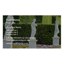 Statues dans le grand jardin, Herrenhausen, ha Cartes De Visite Professionnelles