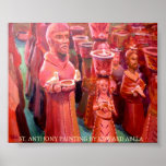 Statues de St Anthony Posters