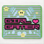Statut d'étoile Mousepad de Gamer de fille Tapis De Souris