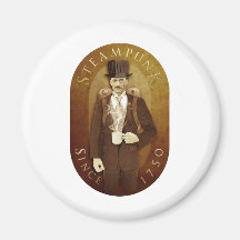 STEAMPUNK AIMANTS POUR RÉFRIGÉRATEUR