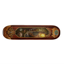 Steampunk - boîte victorienne de fusible plateau de planche à roulettes