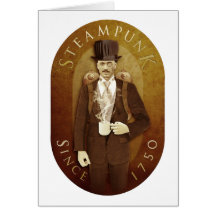 STEAMPUNK CARTES DE VŒUX