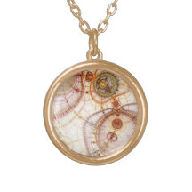 Steampunk embraye le collier de fractale