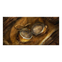 Steampunk - hé Mouche-Garçon Cartes De Vœux Avec Photo