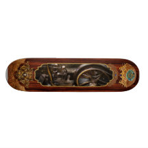 Steampunk - l'objet plateaux de skateboards customisés