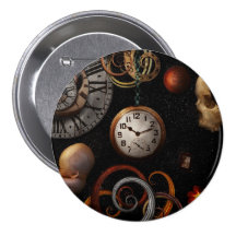 Steampunk - résumé - le début et la fin badges avec agrafe
