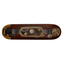 Steampunk - résumé - le début et la fin plateaux de skateboards customisés