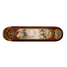 Steampunk - spirale - iris de temps planches à roulettes