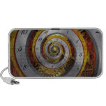 Steampunk - spirale - temps infini haut-parleur ordinateur portable
