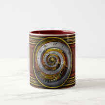 Steampunk - spirale - temps infini mug