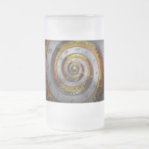 Steampunk - spirale - temps infini tasse à café