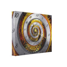 Steampunk - spirale - temps infini toiles tendues sur châssis