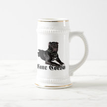 Stein de bière de chiot de corso de canne mug
