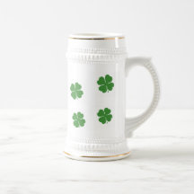 Stein potable de shamrock tasse