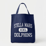 Stella Maris - dauphins - haut - parc de Rockaway Sac En Toile