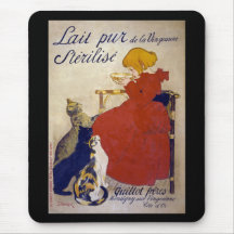 Stérilisé de la Vingeanne, Steinlen de pur de Lait Tapis De Souris