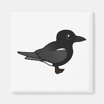 Sterne noire de Birdorable Magnets Pour Réfrigérateur