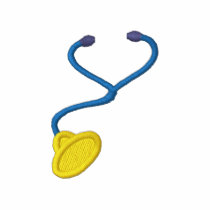 Stéthoscope polos brodés