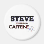 Steve a actionné par la caféine aimants
