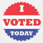 sticker or adhesive i voted today autocollants