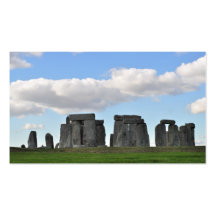 stonehenge 19 carte de visite