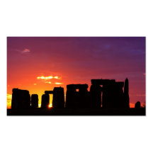 Stonehenge 3 cartes de visite professionnelles
