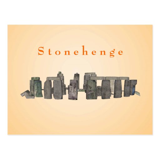 Stonehenge : Carte postale