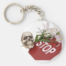 StopSignSafety051409 Porte-clé