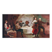 Streit à l'auberge par Januarius Zick (la meilleur Cartes Avec Photo