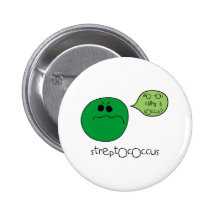 Streptocoque Badge Avec Épingle