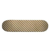 stripes63-tan BARRE LES MOTIFS BRONZAGES d'AFFAIRE Skateboards Personnalisables